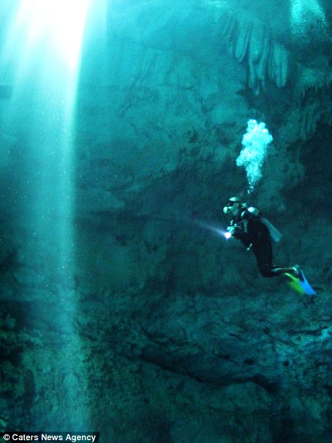 2DDD673000000578-0-There are an estimated 6000 cenotes naturally formed sinkholes i-m-71 1446027781047